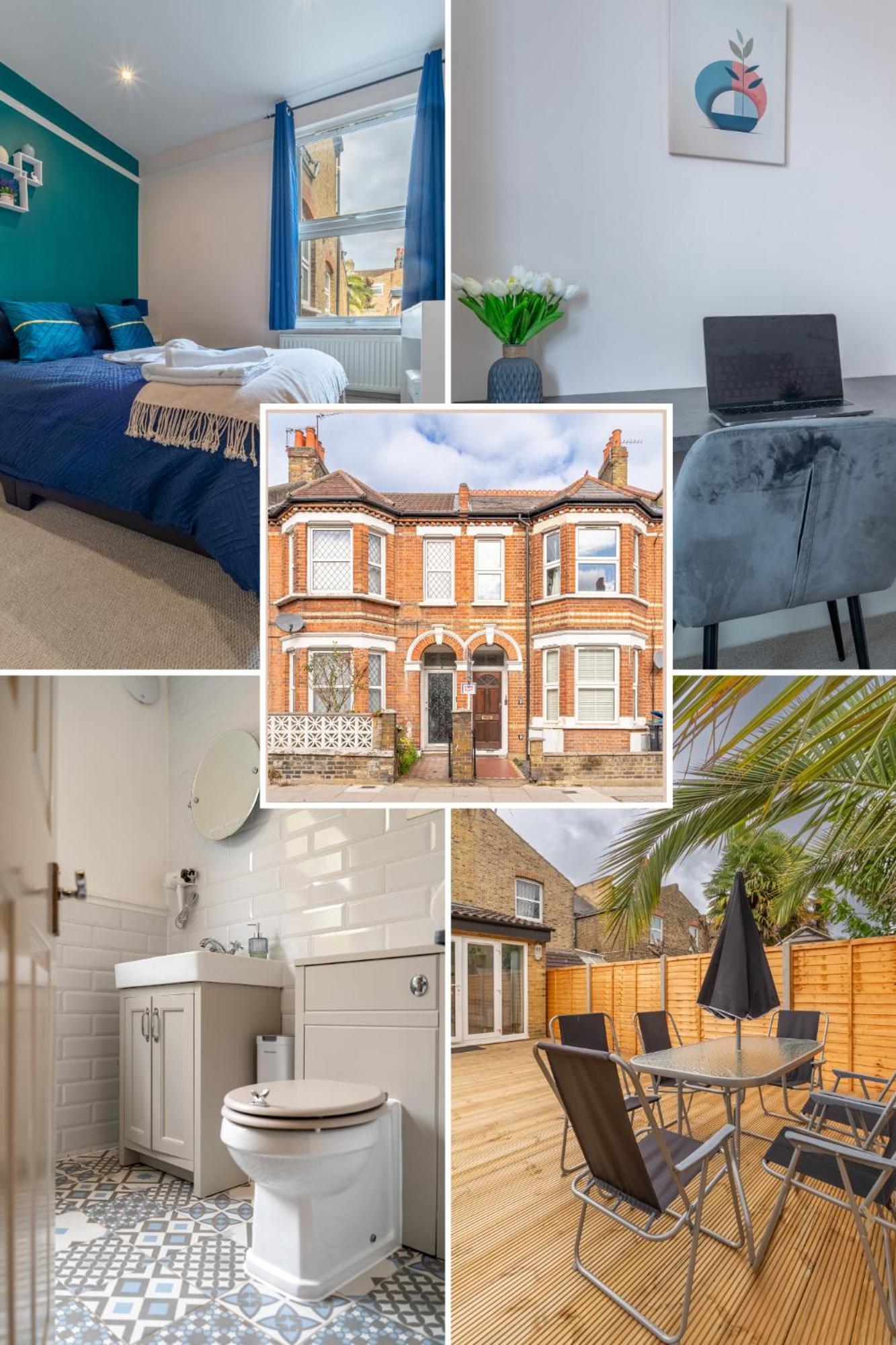 Beautiful 2 Bedroom With Private Garden In Wimbledon - Minutes From Central London Exterior foto